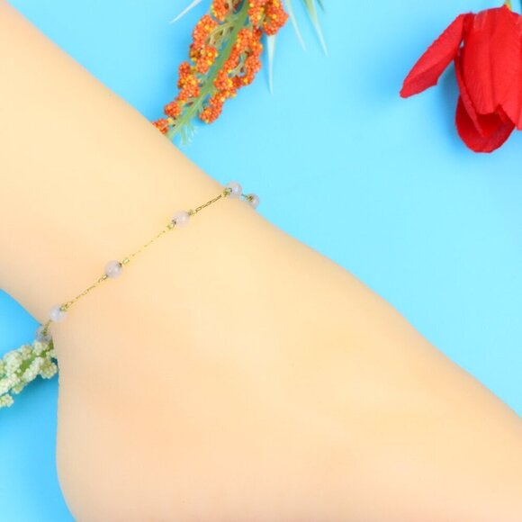 Elegant Handmade Anklet – Perfect for Women & Girls | Ideal Gift Option, DYC1646 - Picture 7 of 10